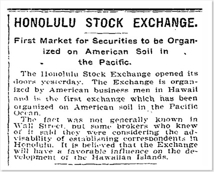 Honolulu Stock Exchange